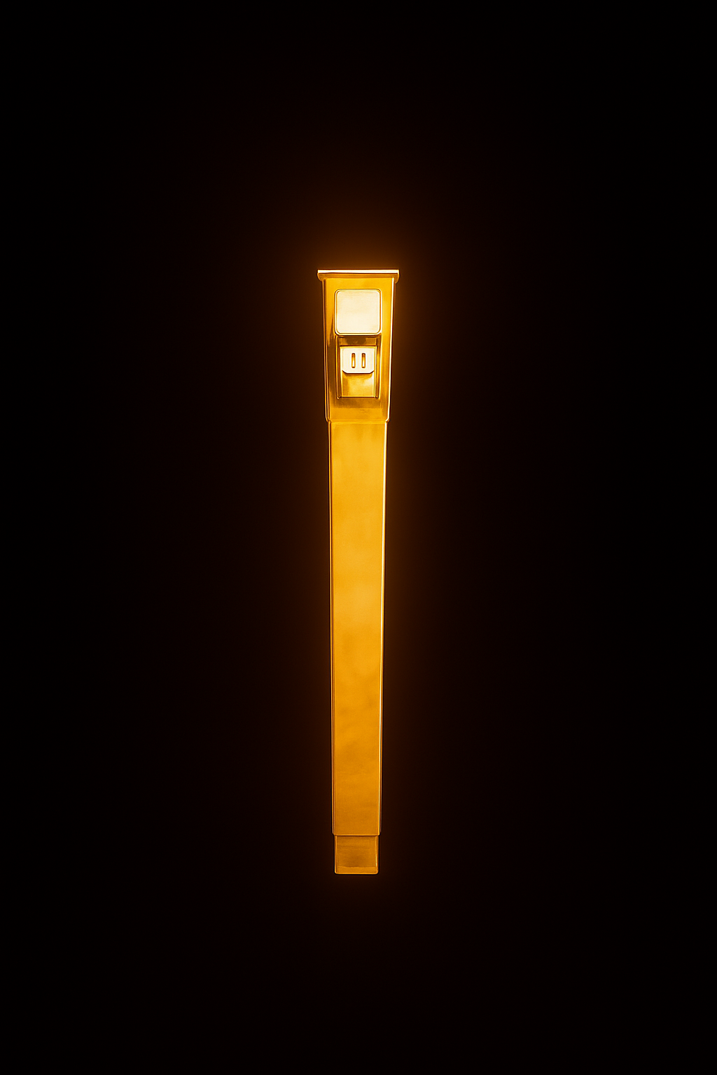 Golden Parking Meter